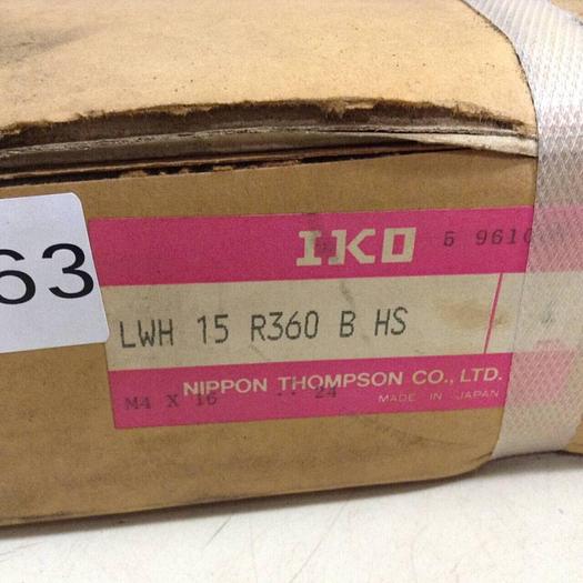 Used NIPPON THOMPSON Linear Roller Bearing LWH15R360BHS Used