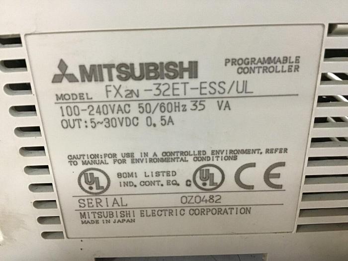 Used MITSUBISHI Programmable Controller FX2N-32ET-ESS/UL Used