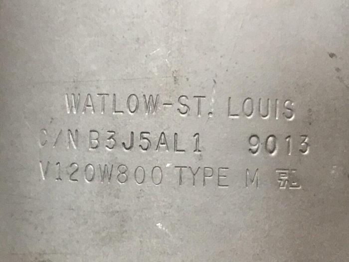 Used WATLOW 800 Watt Heater Band B3J5AL1 #126434