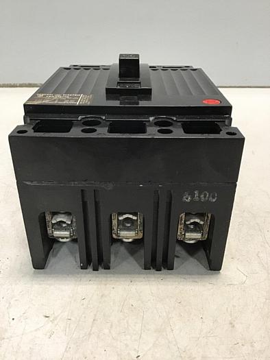Used GENERAL ELECTRIC / GE 100 Amp Circuit Breaker TED136100 Used