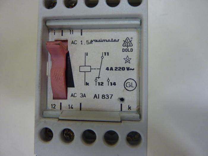 Used DOLD Relay AI 837 #48491