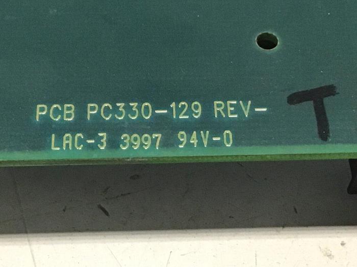 Used VAN DORN Operator Interface Board 330129 PC330-129 330-129 Used
