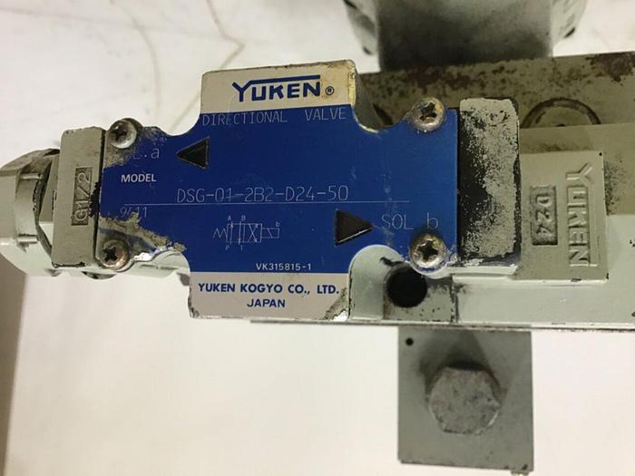 Used YUKEN Directional Control Valve DSHG-06-3C4-ET-51107 #135547