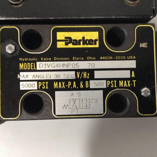 Used PARKER Valve D1VG4HNP05 70 #89904