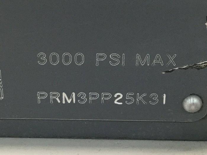 Used PARKER Hydraulic Valve PRM3PP25K #110548