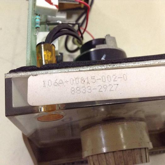 Used BARBER COLMAN Temperature Controller 106A-00815-002-0 #81142