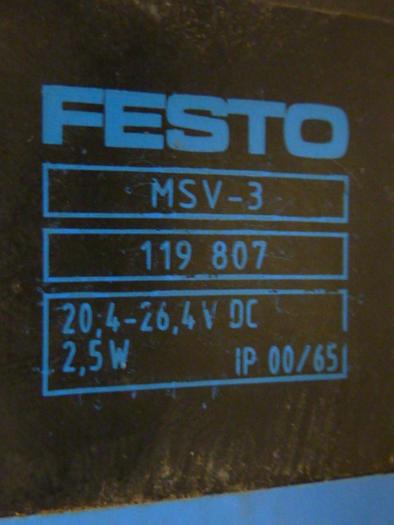 Used FESTO Control Block / Valve Terminal TN 18 859 #52760