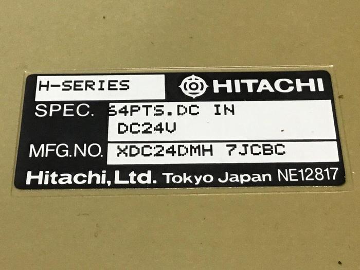 Used HITACHI Input Module XDC24DMH 7JCBC #132752