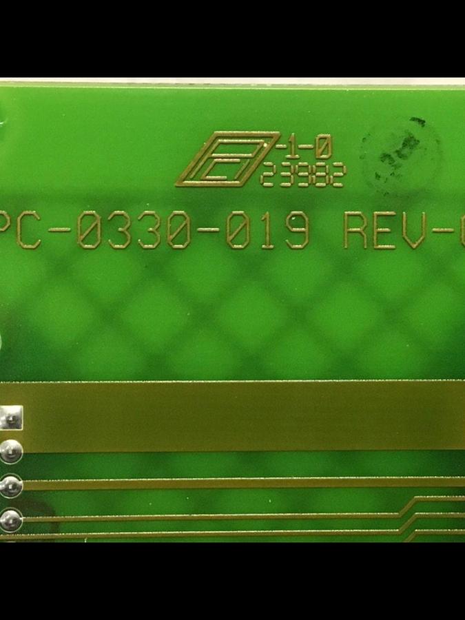 Used VAN DORN Circuit Board 330019 PC330-019 330-019 Used