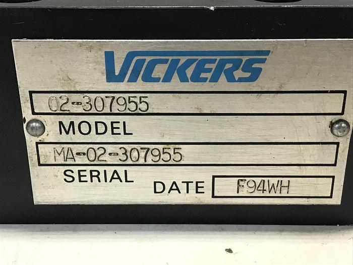 Used VICKERS 02-307955