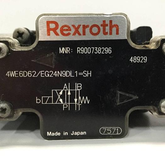 Used REXROTH Valve 4WE6D62/EG24N9DL1SH #91791