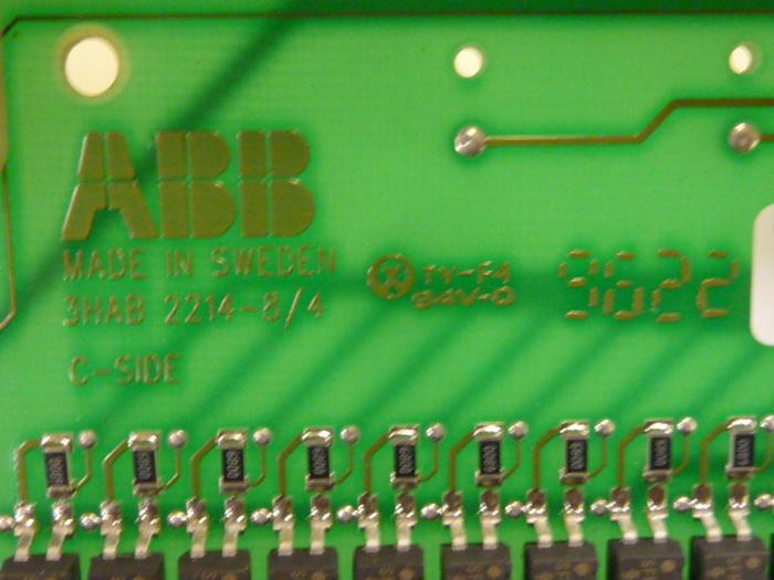 Used ABB Digital I/O Board 3HAB2214-8/4 USED