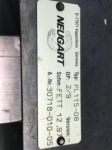 Used HUSKY Gearbox PL115-08 #130224