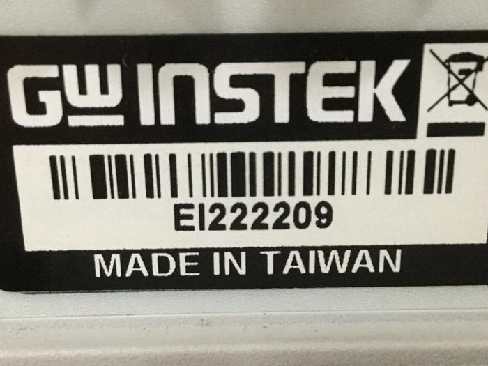 Used GW INSTEK Digital Storage Oscilloscope GDS-2102 #107324