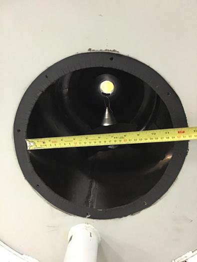 Used CINCINNATI MILACRON Hopper w/ Heater 74X46 HOP Used #142946