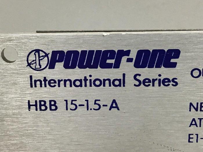 Used POWER-ONE Power Supply HBB15-1.5-A #112397