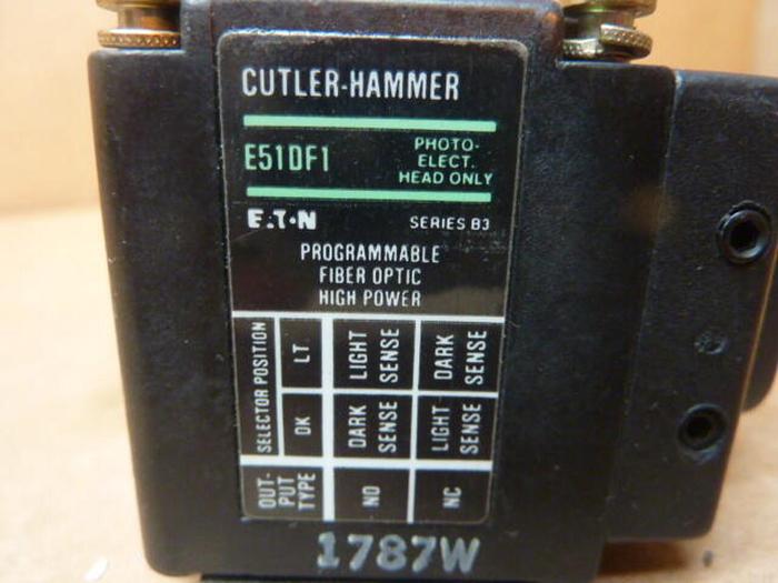 CUTLER HAMMER Sensor Head E51DF1 #32523