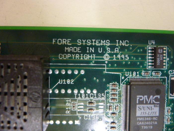 Used FORE SYSTEMS Network Module NM-4/155MMSCC #59765