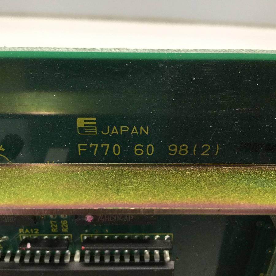 Used FUJI ELECTRIC Circuit Board F770 60 98(2) Used