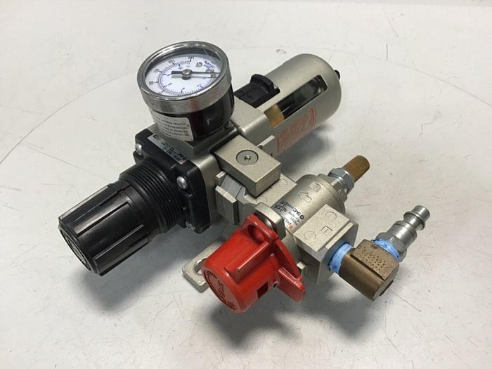 Used SMC Pneumatic Regulator AW30-N02-Z #129153