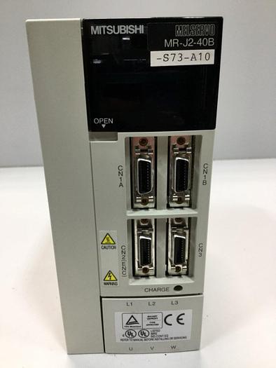 Used MITSUBISHI AC Servo Drive MR-J2-40B-S73-A10 #100782