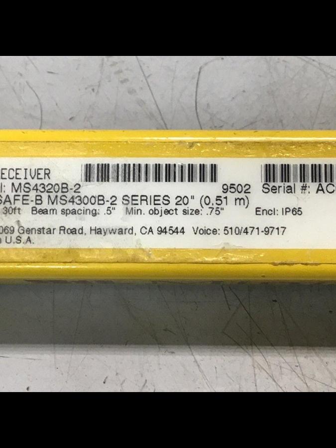 Used STI Light Curtain Receiver MS4320B-2 USED