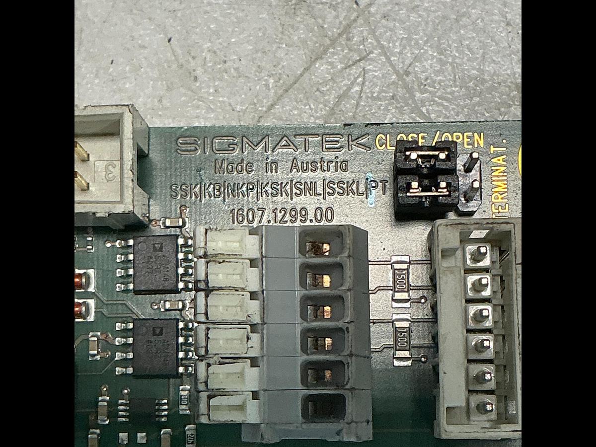 Used SIGMATEK 1607.1299.00