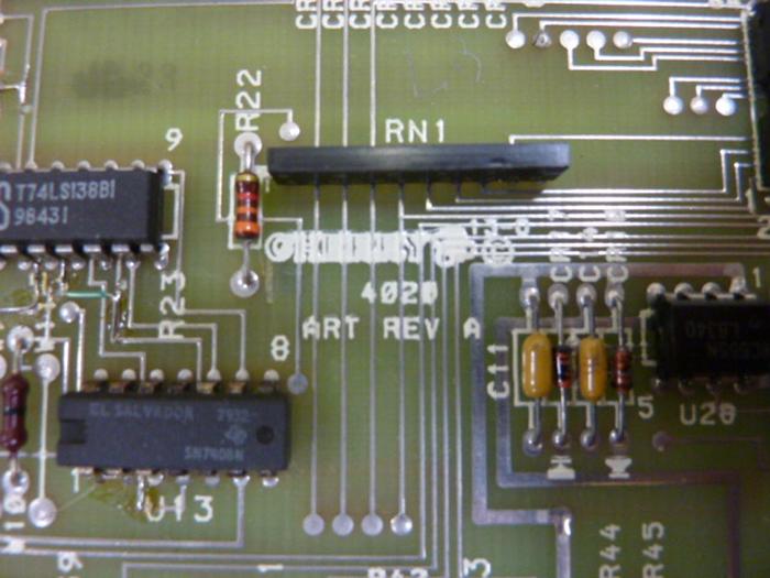 Used CHERRY BURRELL Circuit Board 4020 #54169