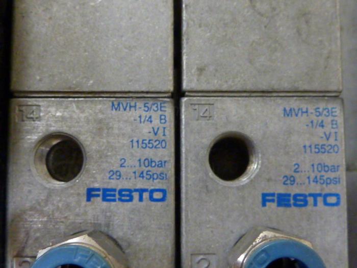 Used FESTO Control Block / Valve Terminal TN 18 859 #52757