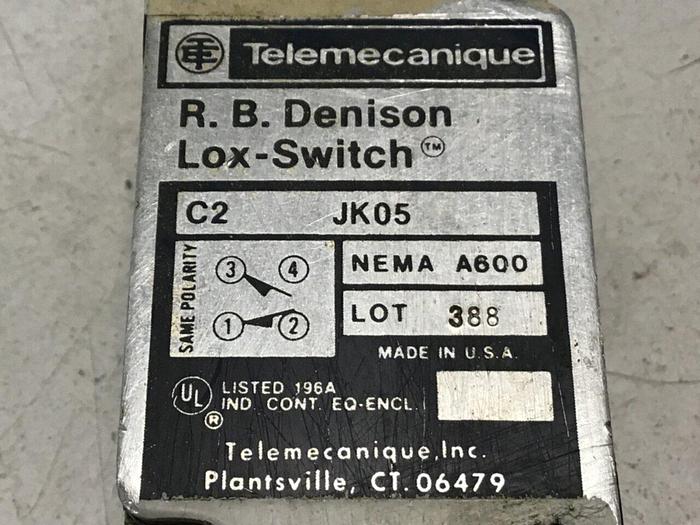 Used TELEMECANIQUE Lox-Switch C2JK05 #121759