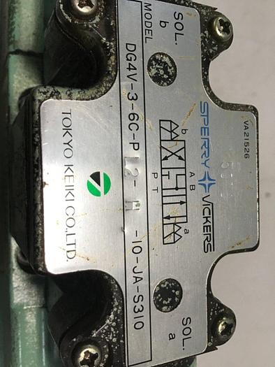 Used VICKERS Valve DG4V36CPL2H10JAS310 #138240