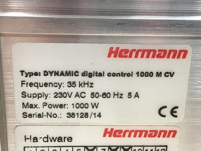 Used HERRMANN Welder Control Module 1000 1000MCV Used