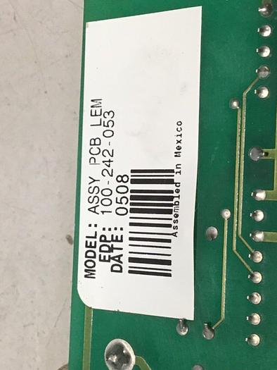Used BRANSON ULTRASONICS Circuit Board 100-222-053 #113750