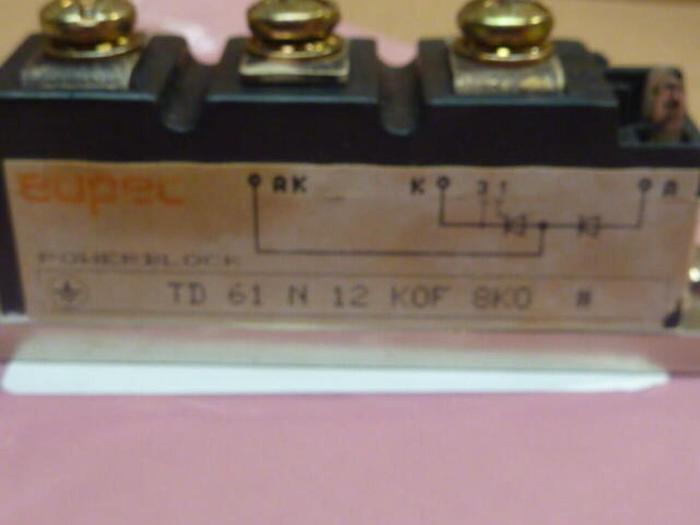 Used EUPEC Power Module TD61N12K0F8K0 #36861