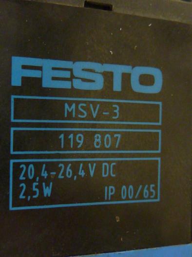 Used FESTO Control Block / Valve Terminal IFB8-02 #52869