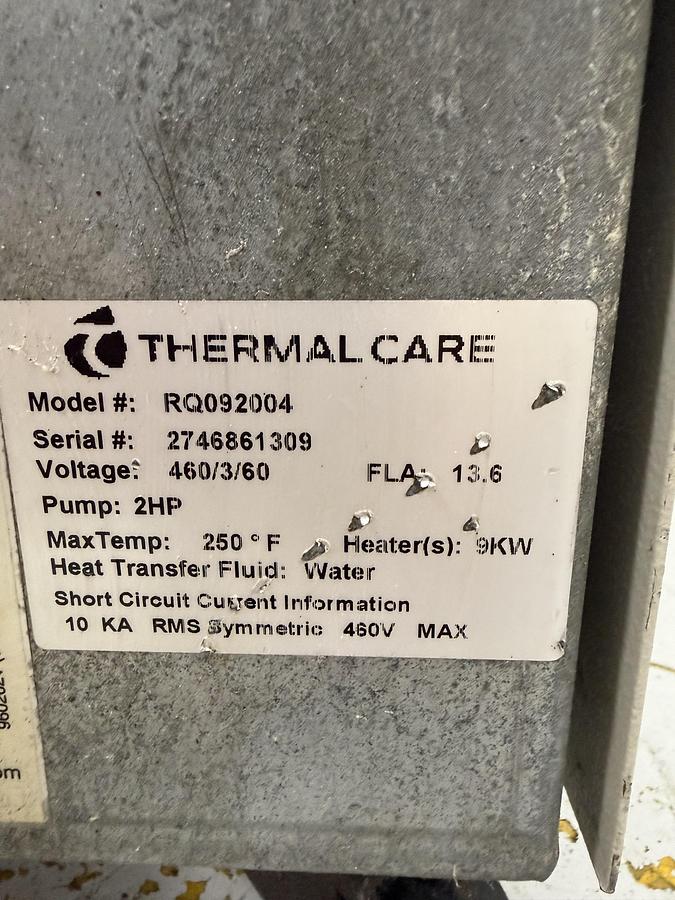 Used AQUA THERM Thermolator USED