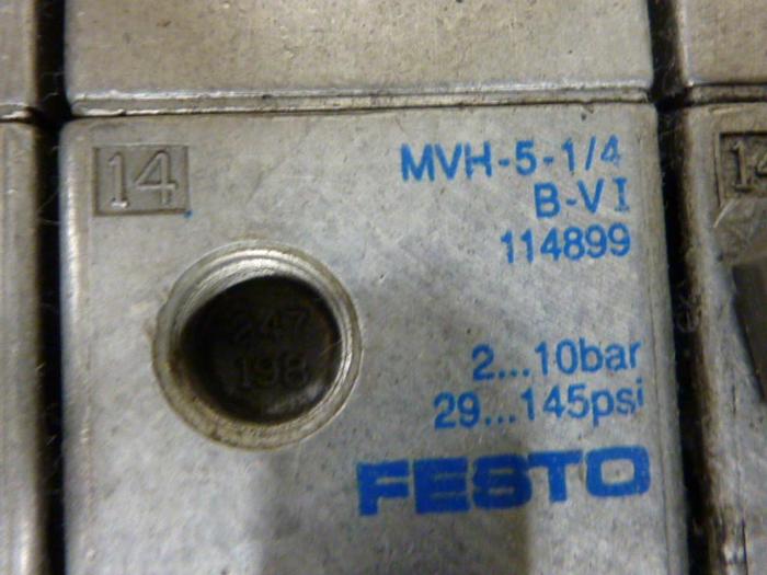 Used FESTO Control Block / Valve Terminal IFB8-02 #52827