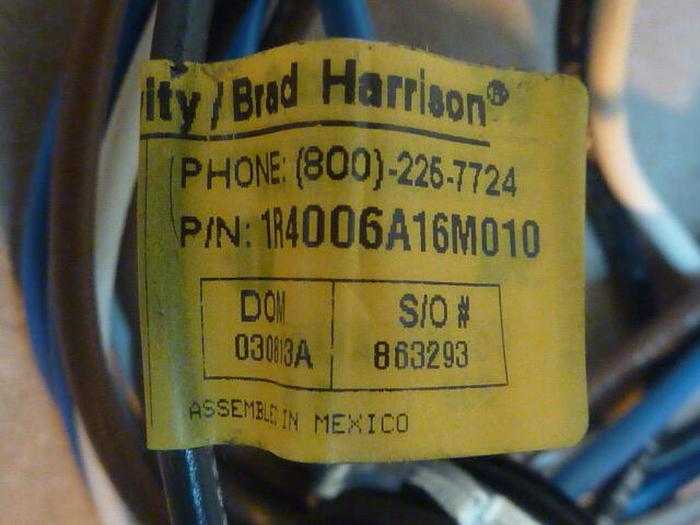 Used BRAD HARRISON / WOODHEAD Receptacle IR4006A16M010 #34780
