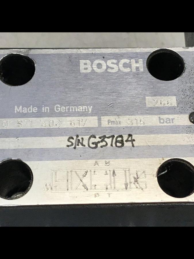 Used BOSCH Proportional Servo Valve 0 811 404 452 USED