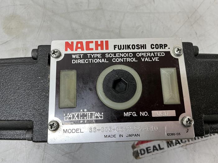 Used NACHI SS-G03-C5-R-D2-E10