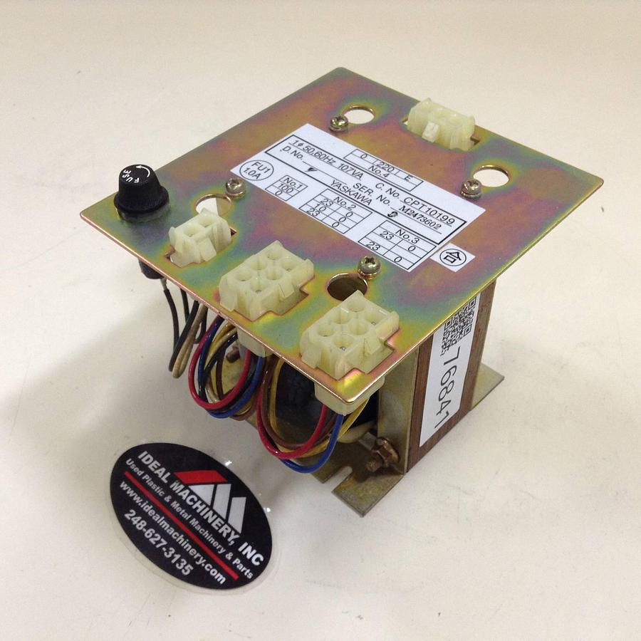 Used YASKAWA 0.107 kVA Transformer CPT10199 Used