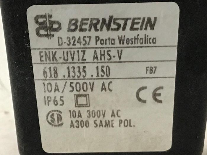 Used BERNSTEIN Limit Switch ENK-UV1Z AHS-V Used