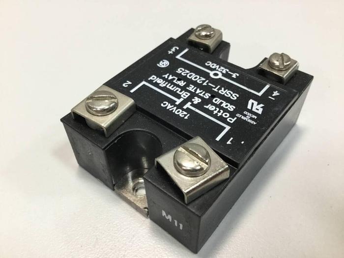 Used POTTER & BRUMFIELD Solid State Relay SSRT-120D25 #98079