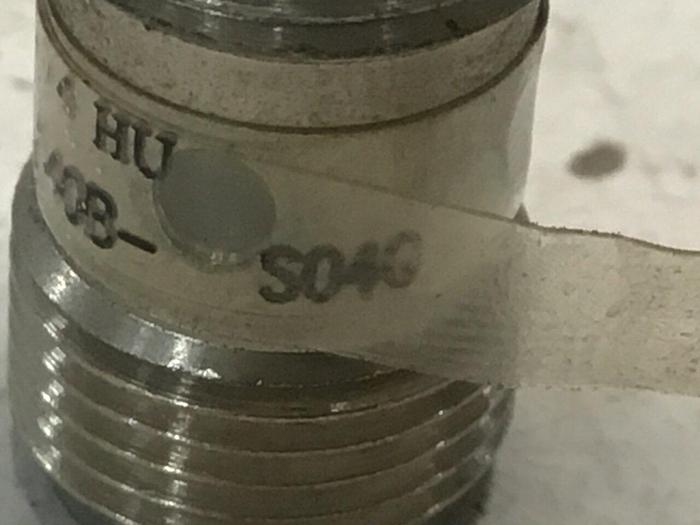 Used BALLUFF Inductive Proximity Sensor BES M12MI-PSC40B-S04G #114175