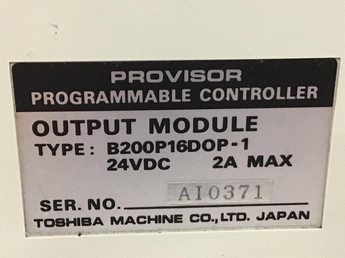 Used TOSHIBA Output Module B200P16DOP-1 #118407