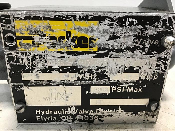 Used PARKER Directional Control Valve D3ML4BN10X4384 Used