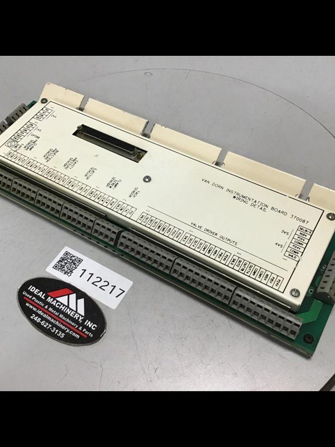 Used VAN DORN Instrumentation Board 370087 USED