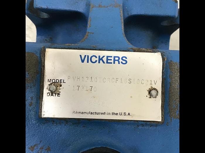 Used VICKERS Pump PVH131-QI-CRCF-16-S-10-C21V17-31-070 Used #139207