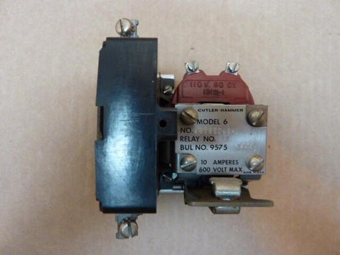 Used CUTLER HAMMER Motor Starter 9575ED48-1 #27802