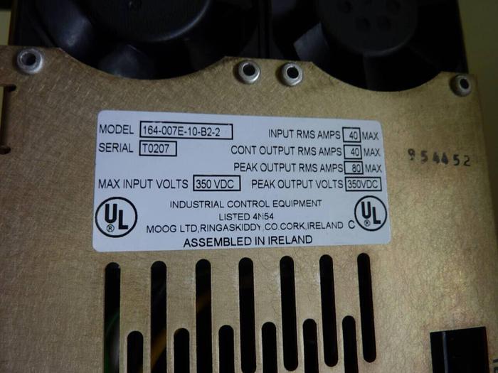 Used MOOG Digital Motor Controller 164-007E-10-B2-2 Used